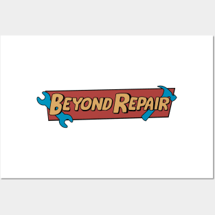 beyond repair sitcom logo | American born Chinese (ke huy quan) Posters and Art